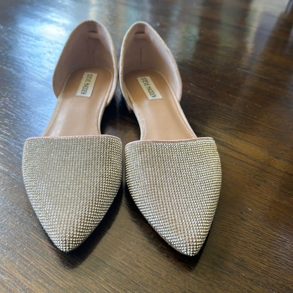 Never worn Steve Madden flats - Bridal
